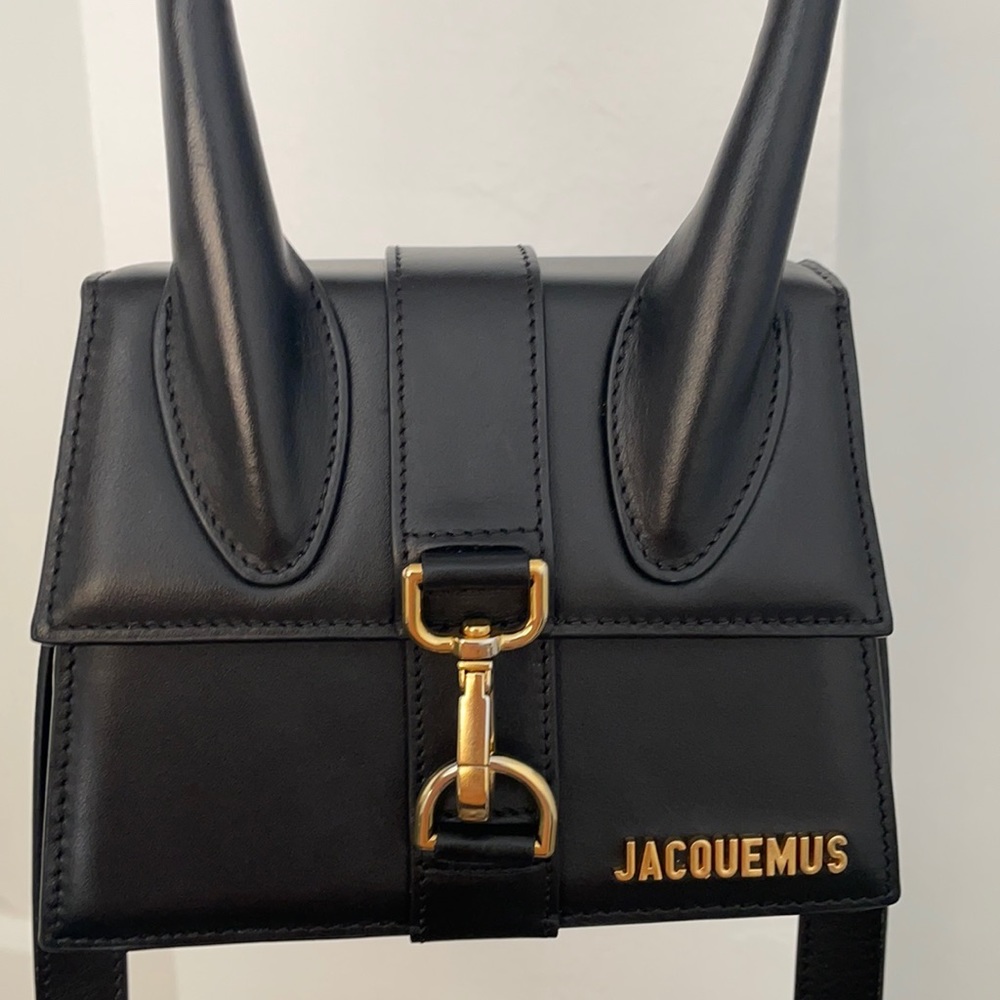 Jacquemus le chiquito black bag
